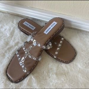 Steve Madden Studded Sandals Size 8.5 Brand New